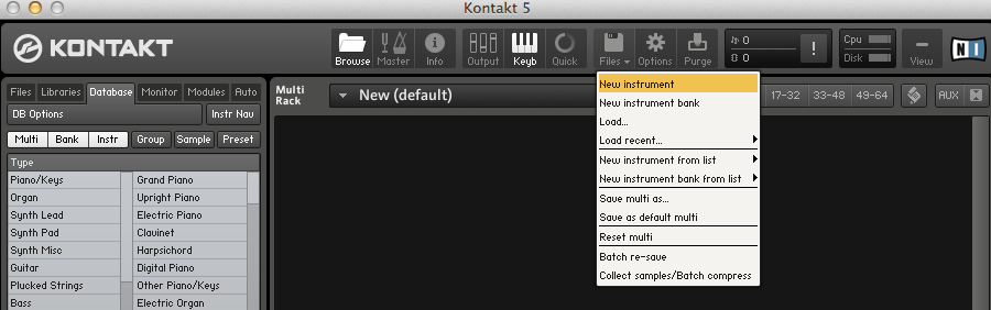 how to add a bass line with kontakt 6 player